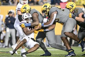 Transfers and depth have WVU's defensive line playing above expectations to start the season